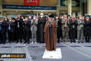 حضور رئیس دانشگاه فنی و حرفه‌ای کشور در دیدار دانشجویان و مسئولین دانشگاهی با مقام معظم رهبری(مدظله العالی) 2