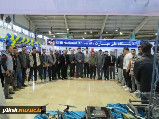 بازدید ریاست دانشگاه ملی مهارت واحد استان کرمانشاه از نمایشگاه هفته پژوهش 3