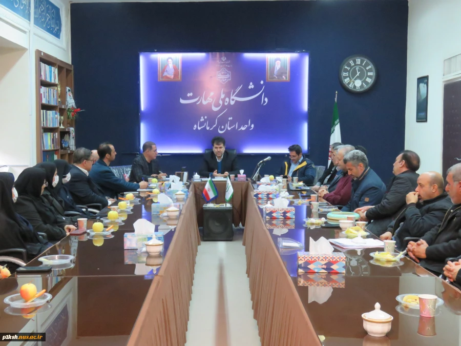 جلسه بصیرت افزایی جهاد تبیین در دانشگاه ملی مهارت واحد استان کرمانشاه برگزار شد 2