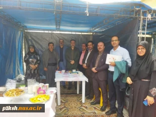 حضور دکتر زمانی و اعضای هیئت رئیسه در غرفه دانشگاه ملی مهارت واحد استان کرمانشاه 4