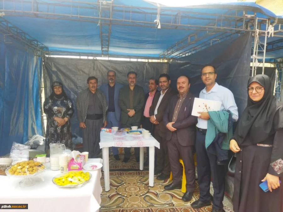 حضور دکتر زمانی و اعضای هیئت رئیسه در غرفه دانشگاه ملی مهارت واحد استان کرمانشاه 4