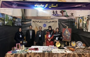 بازدید سرپرست دانشگاه ملی مهارت واحد استان کرمانشاه، از بازارچه دستاوردهای دانشجویی 2