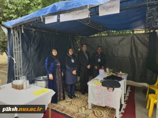 بازدید سرپرست دانشگاه ملی مهارت واحد استان کرمانشاه، از بازارچه دستاوردهای دانشجویی 4