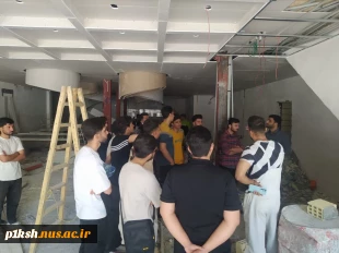 درادامه تورهای علمی پژوهشی صورت گرفت:
بازدید دانشجویان رشته عمران از پروژه های لوکس دکوراسیون داخلی در خیابان کسری کرمانشاه 2