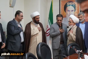 حضور کارکنان و اساتید دانشگاه ملی مهارت واحد استان کرمانشاه در بیت نماینده ولی فقیه و امام جمعه کرمانشاه 8