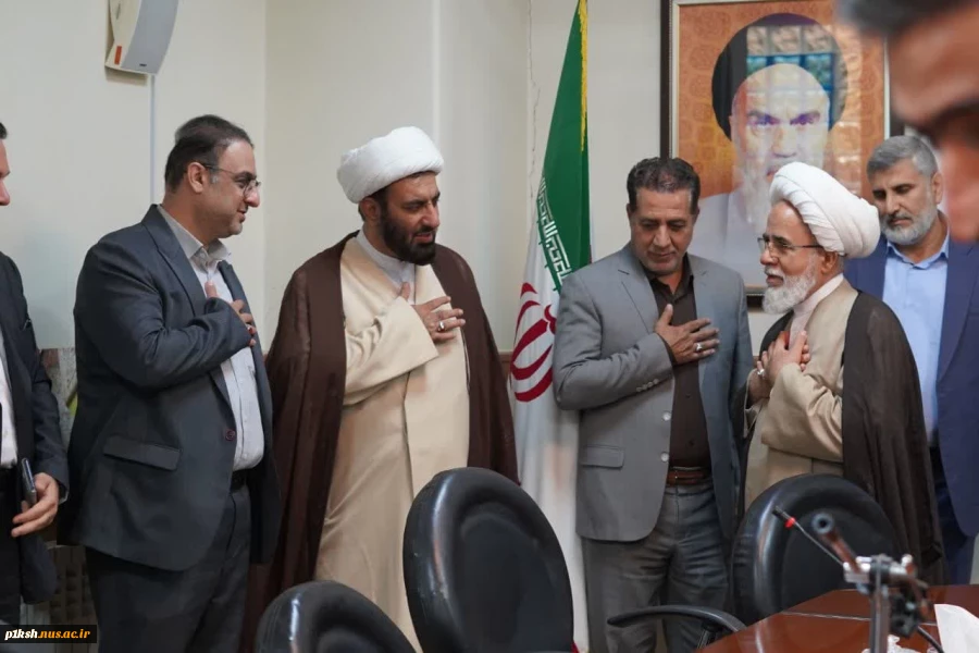 حضور کارکنان و اساتید دانشگاه ملی مهارت واحد استان کرمانشاه در بیت نماینده ولی فقیه و امام جمعه کرمانشاه 8