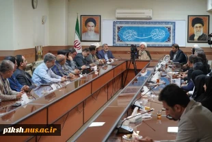 حضور کارکنان و اساتید دانشگاه ملی مهارت واحد استان کرمانشاه در بیت نماینده ولی فقیه و امام جمعه کرمانشاه 12