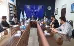 با هدف روشن تر شدن مسیر فعالیت انجمن های علمی و همگام شدن با دانشگاه صورت گرفت
دیدار دکترشاپور ابراهیمی با مسئولین انجمن ها و تشکل های دانشجویی دانشگاه ملی مهارت واحد استان کرمانشاه 2