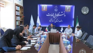 حضورمدیر مراکز فناور و نوآوری بنیاد مستضعفان در دانشگاه ملی مهارت استان کرمانشاه 2