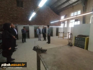 حضورمدیر مراکز فناور و نوآوری بنیاد مستضعفان در دانشگاه ملی مهارت استان کرمانشاه 6