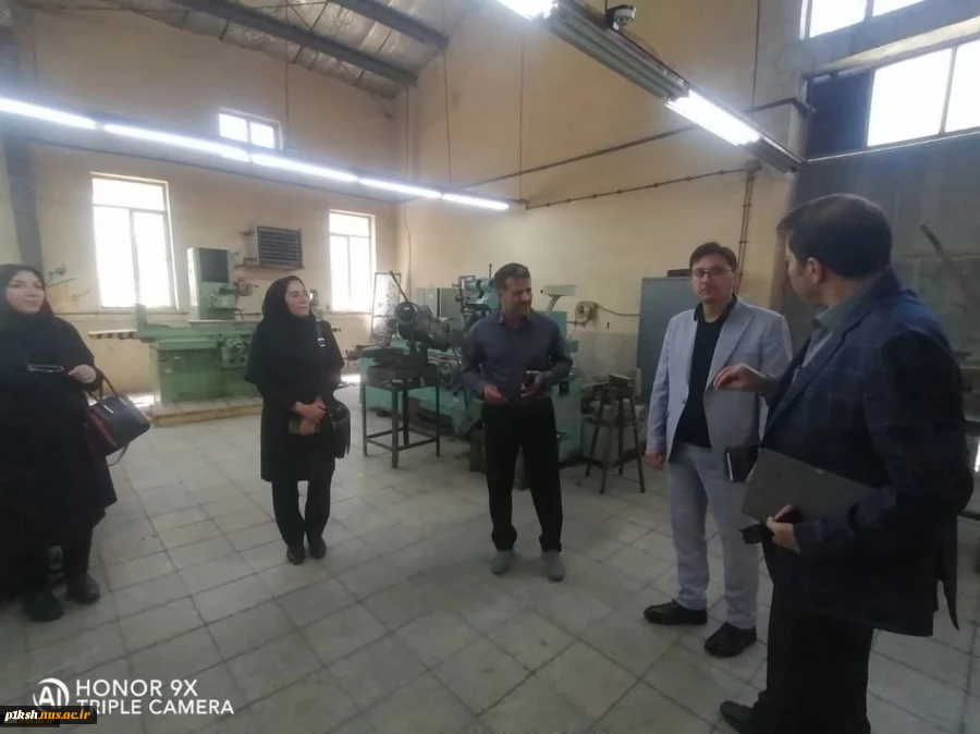 حضورمدیر مراکز فناور و نوآوری بنیاد مستضعفان در دانشگاه ملی مهارت استان کرمانشاه 7
