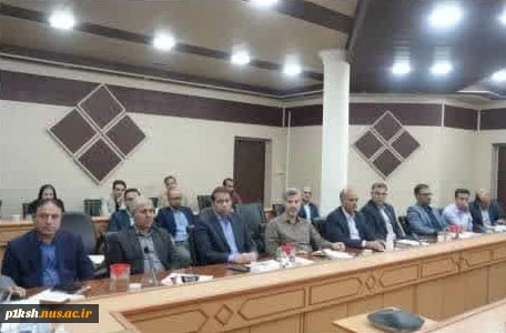 حضور دکتر ابراهیمی سرپرست دانشگاه ملی مهارت استان در اولین جلسه پیگیری پروژه های سفر ریاست جمهوری به استان 2