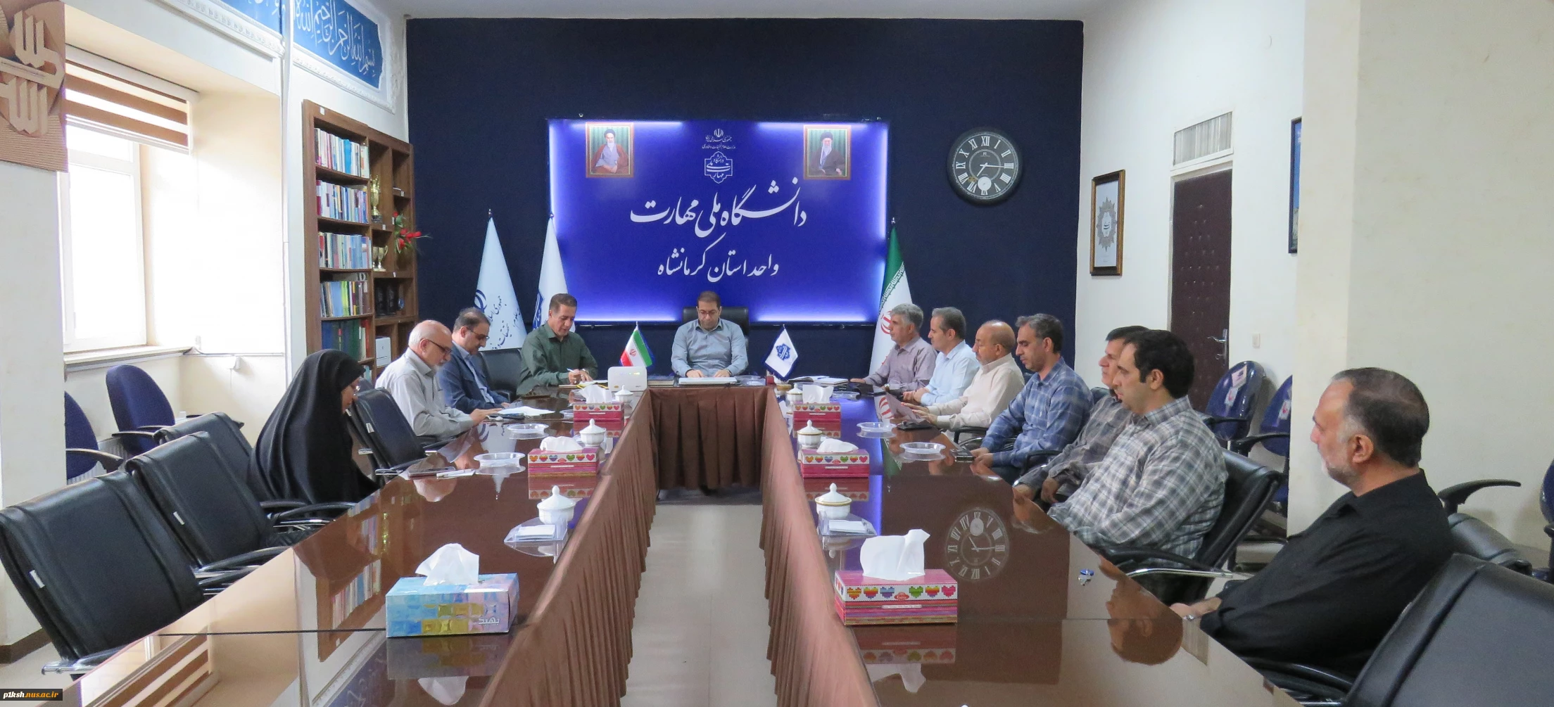 برگزاری جلسه هم اندیشی ستاد اربعین دانشگاه ملی مهارت استان کرمانشاه