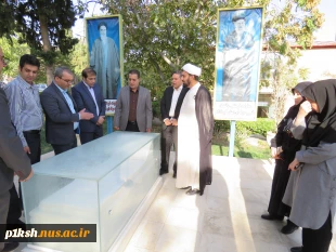 به مناسبت هفته دولت صورت گرفت:
 ادای احترام ریاست و کارکنان دانشگاه ملی مهارت استان کرمانشاه به مقام شهدا 3